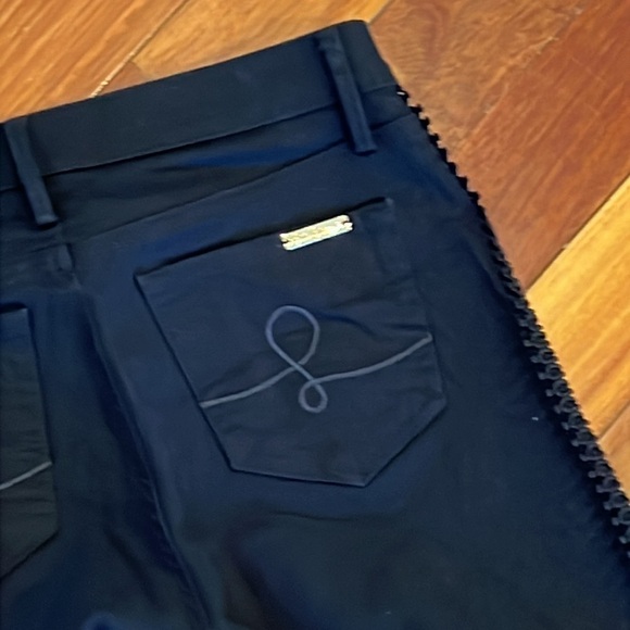 ⭐️ Lilly Pulitzer South Ocean Skinny Onyx Black Jeans Size 4 - Picture 10 of 11